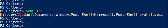 Powershell and $profile, microsoft.powershell_profile.ps1 module path environment $env psmodulepath -split, modules powershell, windows powershell.png