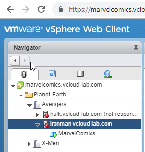 vmware vsphere web client connection to esxi host successful, connect esxi host in vcenter reconnect.png