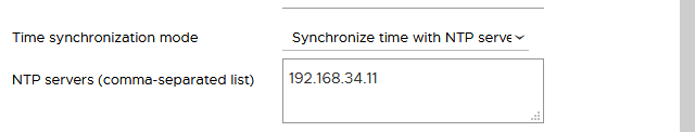 Microsoft ntp server vmware vsphere vcenter server setup configuration time synchronization mode synchonize time with NTP server NTP server comma-separated list active directory registry regedit.png