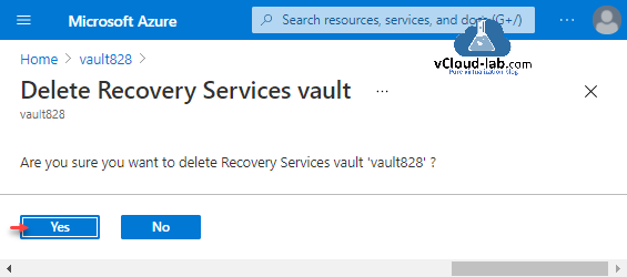 Microsoft Azure Delete Recovery services vault backup items azure virtual machines backup undelete soft delete failed wait 14 days.png