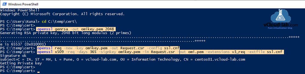 dsc powershell on linux, enable-psremoting, openssl genrsa omikey.pem omi.pem ssl.cnf desired state configuration, powershelldsc, currupted certificate, enable-psremoting, replace ssl pem certificate.png