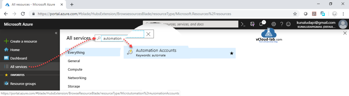 Microsoft Azure Automation Account All Services Azure dsc Desired state configuration DSC configuration node compiled automation account free setup onboard aws or on prem computer.png