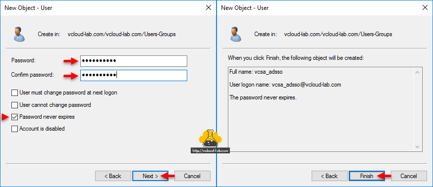 vcsa sso vcenter Active Directory (Integrated Windows Authentication) single sign on add new user account active directory domain controller ad sso active directory vmware vsphere vcenter sso identity source identifier.png