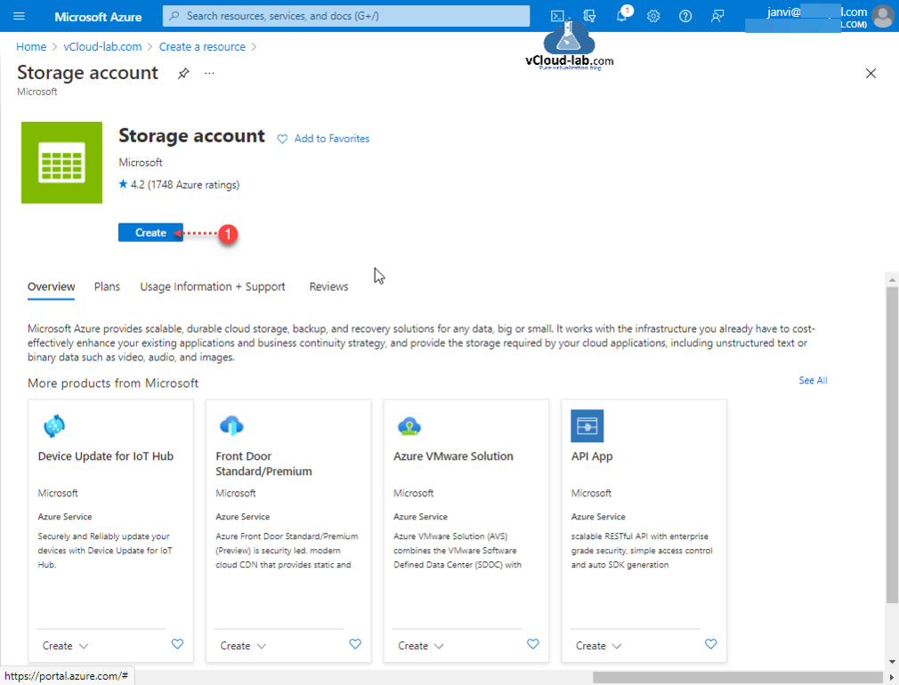 Microsoft Azure windows storage account microsoft iot hub scalable durable cloud storage sftp recovery solution data big binary data application.png