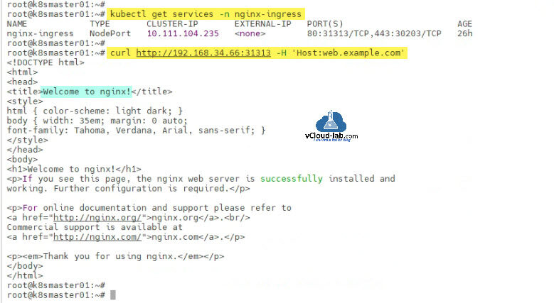 VMware kubernetes get service cluster-ip internal-ip external-ip nodeport loadbalancer ip clusterip ports curl host kubernetes cluster welcome to nginx documentation ingress controller.jpg
